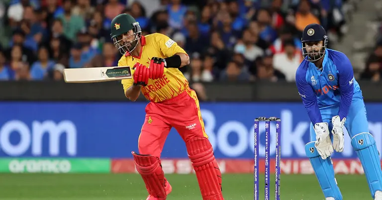 ভারতের বিপক্ষে ব্যাট হাতে সিকান্দার রাজা